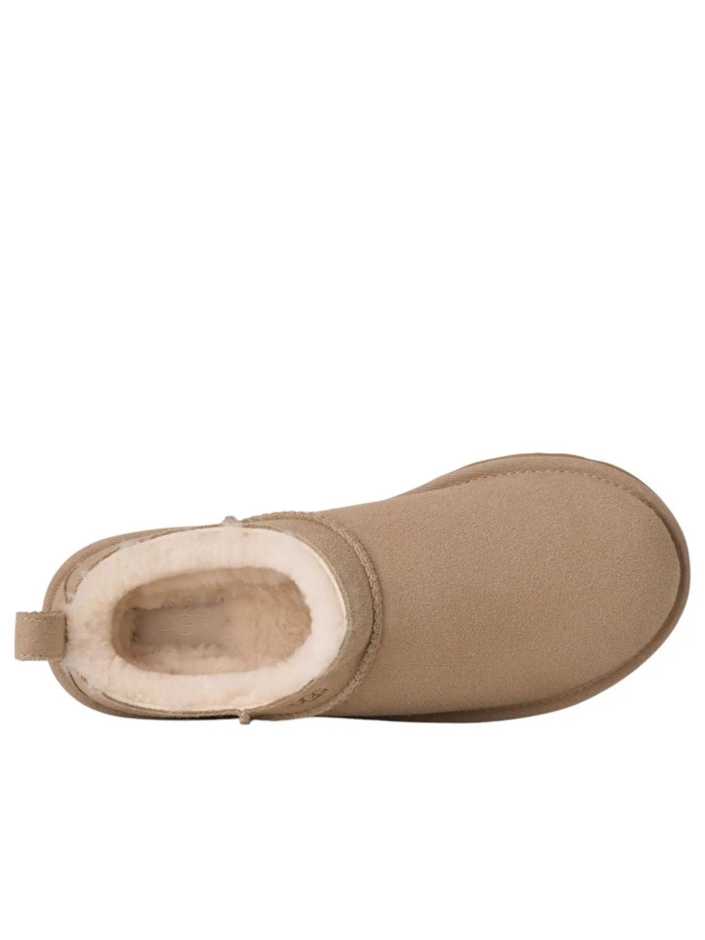 Ботинки (WMNS) UGG Classic Micro Boots 'Sand' — изображение 5 из 5, бежевый