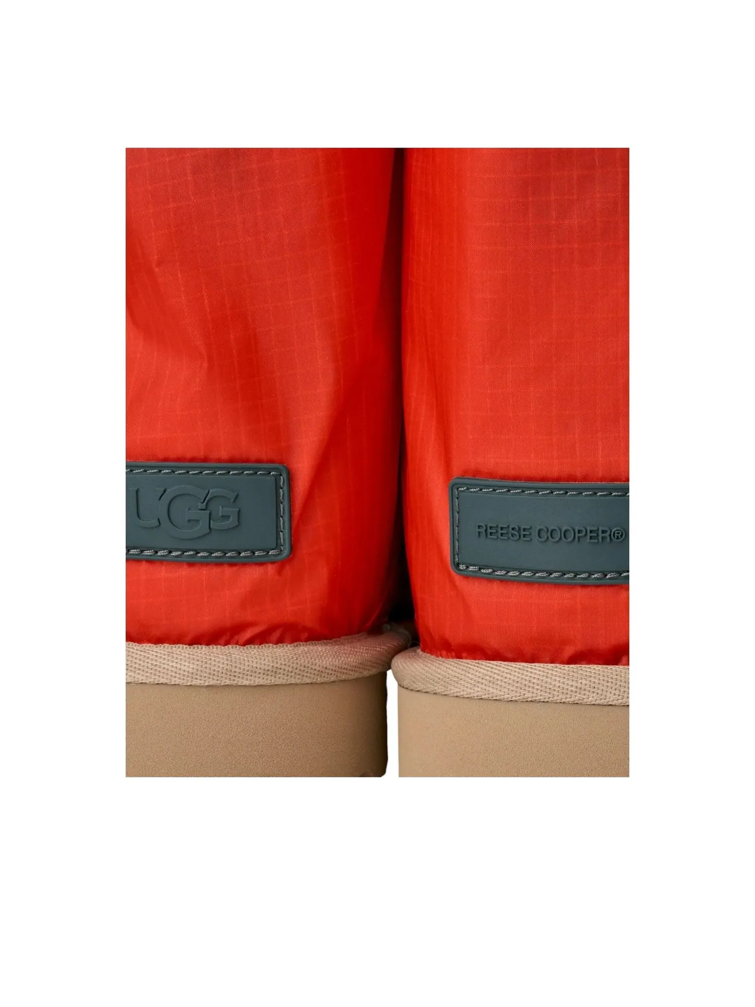 Ботинки UGG x Reese Cooper Classic Mini Boot Cordura 'Mandarin Red' — изображение 7 из 7, красный