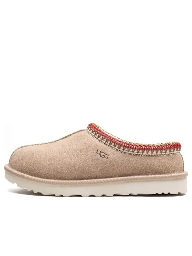 (WMNS) Тапочки UGG Tasman II 'Sand Dark Cherry' — изображение 1 из 5, песочный/темный
