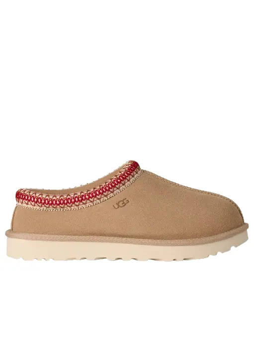 (WMNS) Тапочки UGG Tasman II 'Sand Dark Cherry' — изображение 5 из 5, песочный/темный