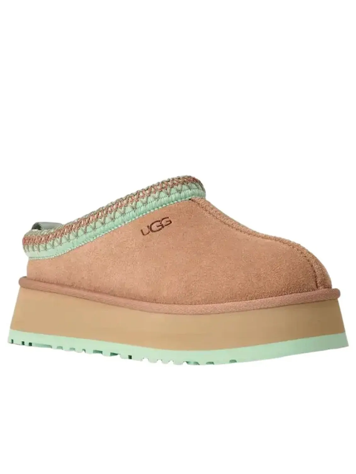 Сабо (WMNS) UGG Tazz II 'Arroyo Greenbelle' — изображение 2 из 5, бежевый