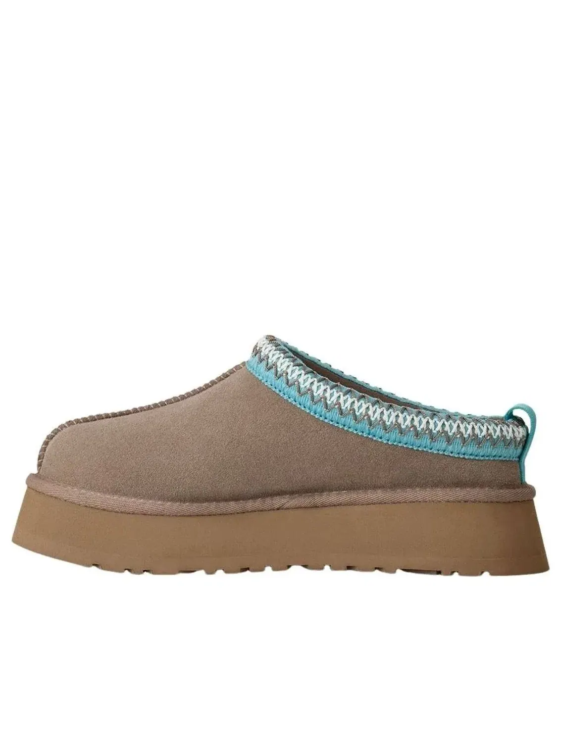 Женские мюли с платформой UGG Tazz II Caribou Sapphire — изображение 1 из 5, коричневый