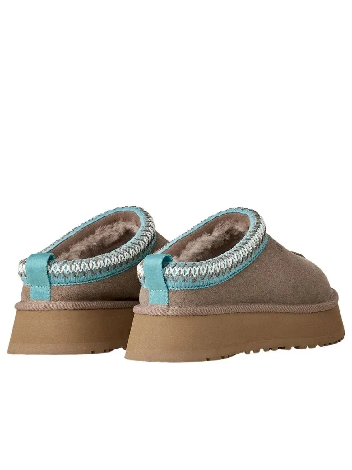 Женские мюли с платформой UGG Tazz II Caribou Sapphire — изображение 3 из 5, коричневый