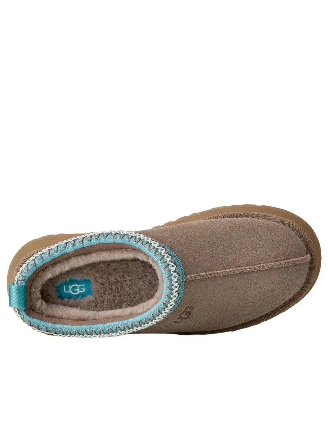 Женские мюли с платформой UGG Tazz II Caribou Sapphire — изображение 4 из 5, коричневый