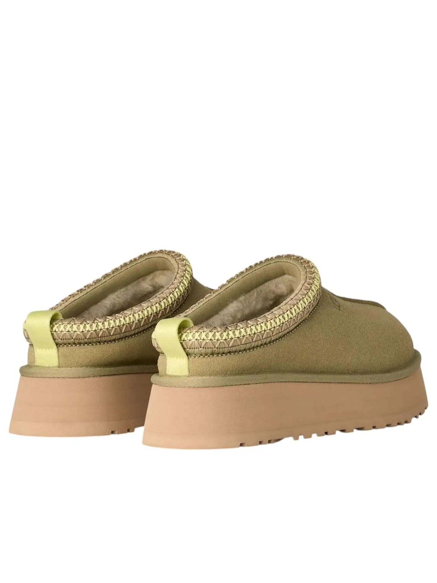 Сандалии (WMNS) UGG Tazz II 'Muted Brass' — изображение 3 из 5, зеленый