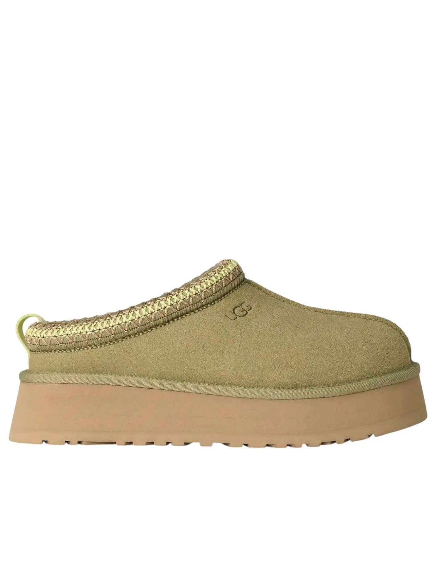 Сандалии (WMNS) UGG Tazz II 'Muted Brass' — изображение 4 из 5, зеленый
