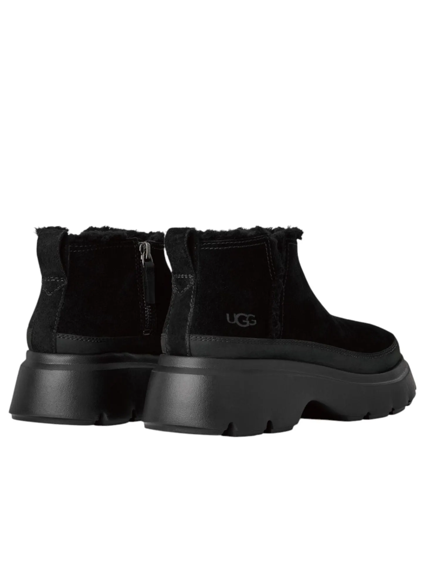 Ботинки (WMNS) UGG Calimuze Ultra Mini Slip On-Snow Boots 'Black' — изображение 3 из 6, черный