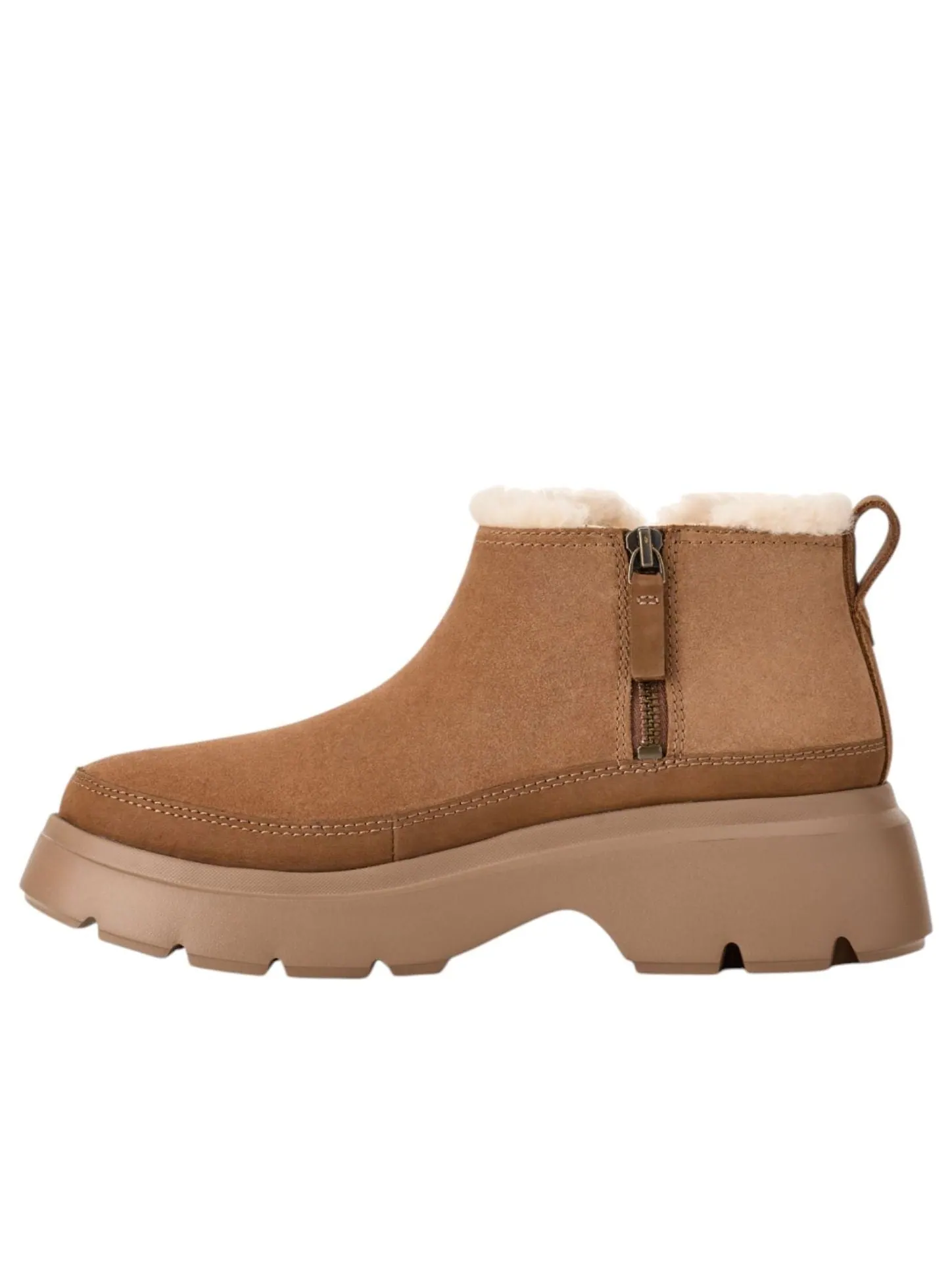 (WMNS) UGG Calimuze Ultra Mini Slip On Snow Boots 'Chestnut' — изображение 1 из 6, орех