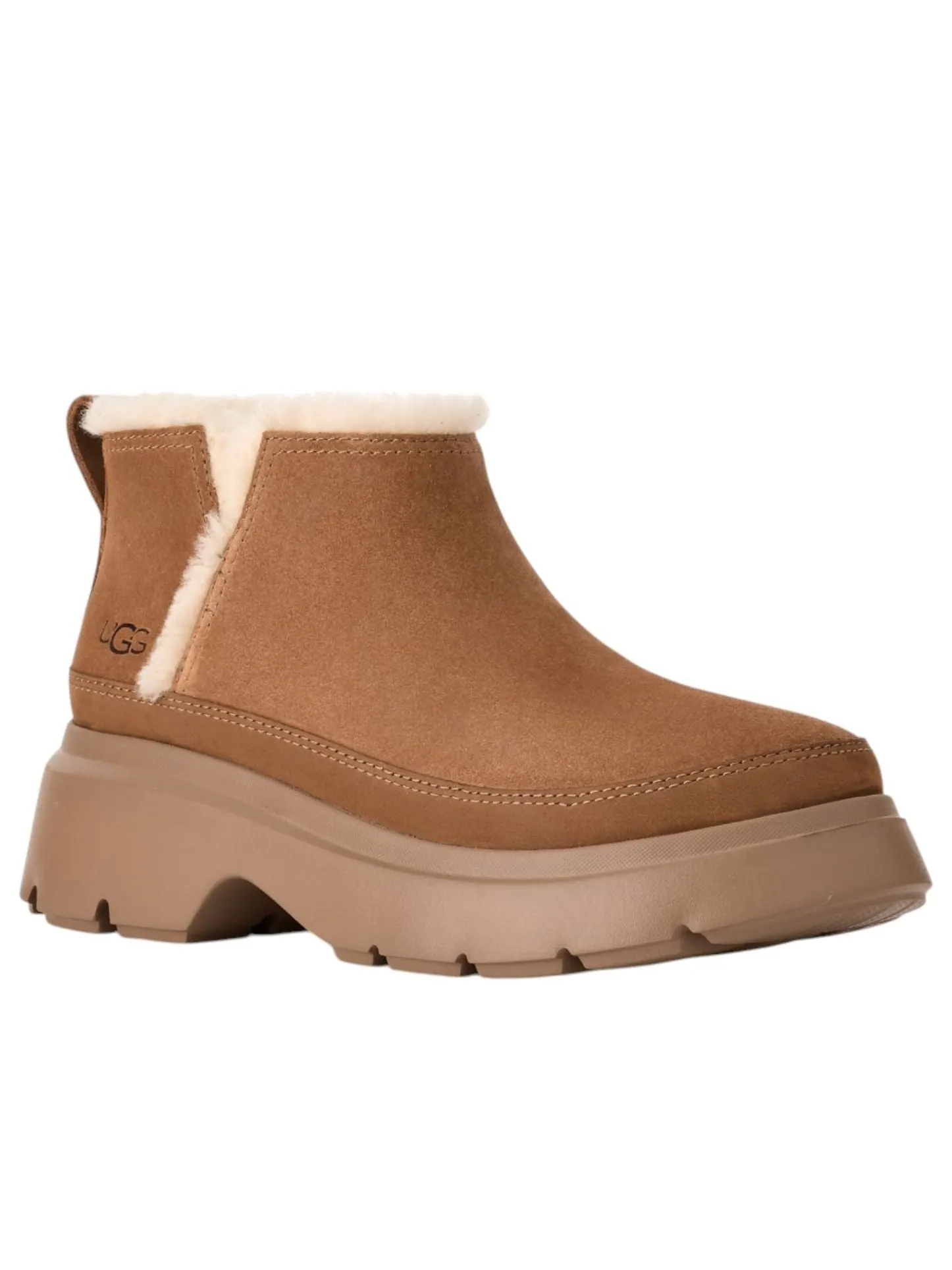 (WMNS) UGG Calimuze Ultra Mini Slip On Snow Boots 'Chestnut' — изображение 2 из 6, орех