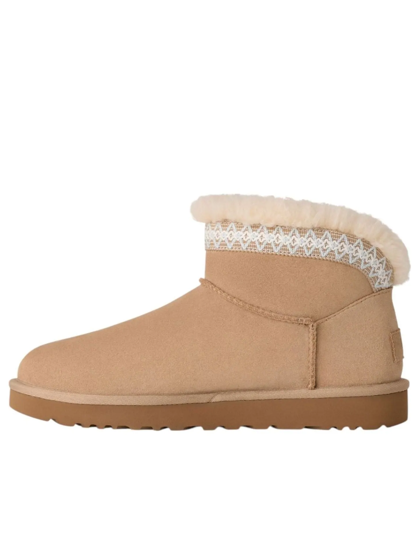 (WMNS) Классические ультраминиатюрные сапоги UGG Taslyn-Snow — изображение 1 из 6, бежевый