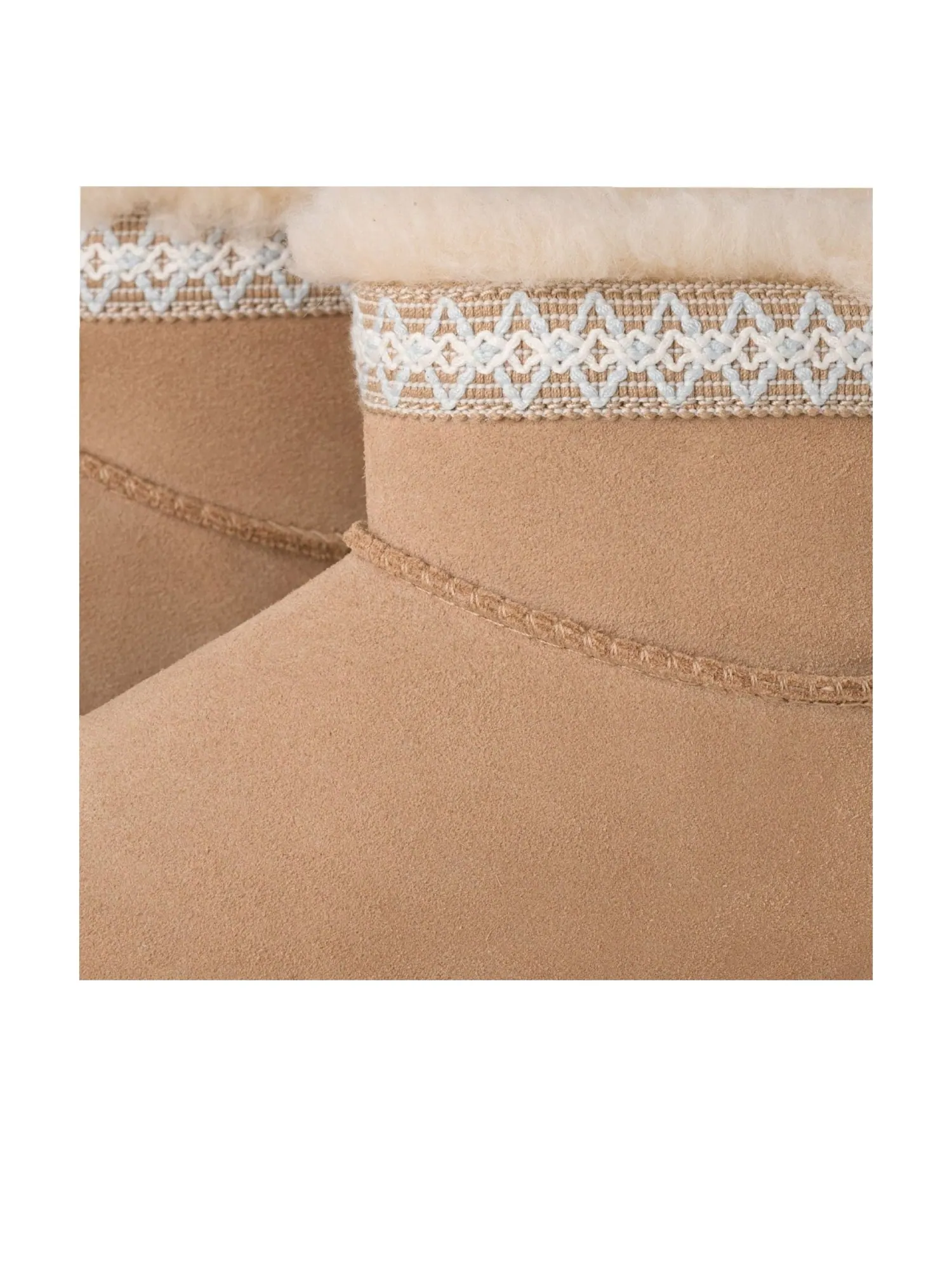 (WMNS) Классические ультраминиатюрные сапоги UGG Taslyn-Snow — изображение 4 из 6, бежевый