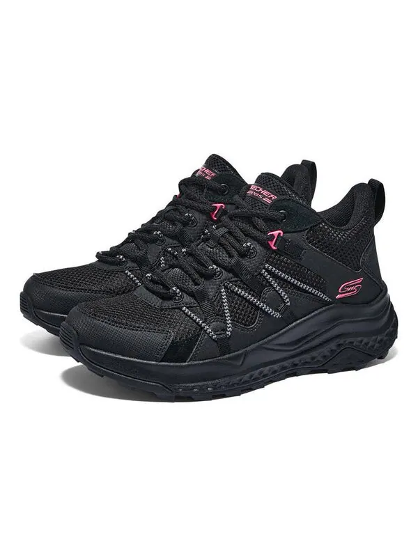 Кроссовки lifestyle trainers 'black pink' Skechers — изображение 3 из 4, черный/розовый