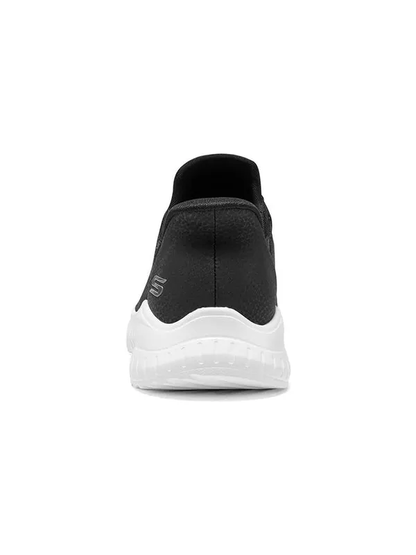 Кроссовки slip-ins bobs sport squad chaos 'black white' Skechers — изображение 4 из 4, черный/белый