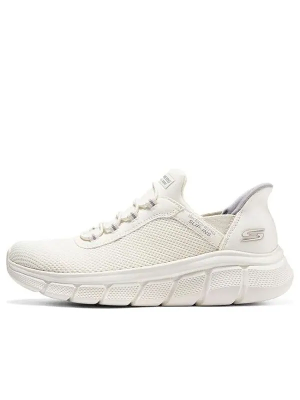 Кроссовки knitted running shoes 'beige' Skechers — изображение 1 из 1, бежевый