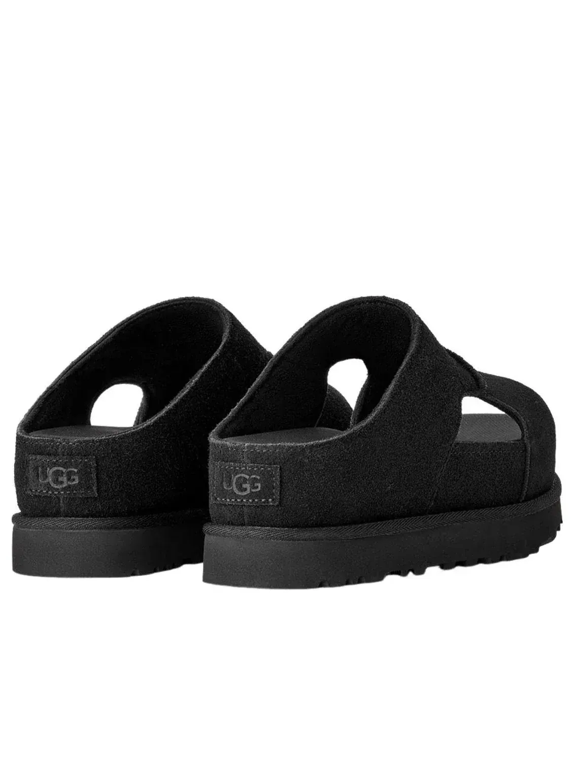 Сандалии UGG Goldenstar Hi Cutout Slide Platform 'Black' 1175132-BLK — изображение 3 из 4, черный