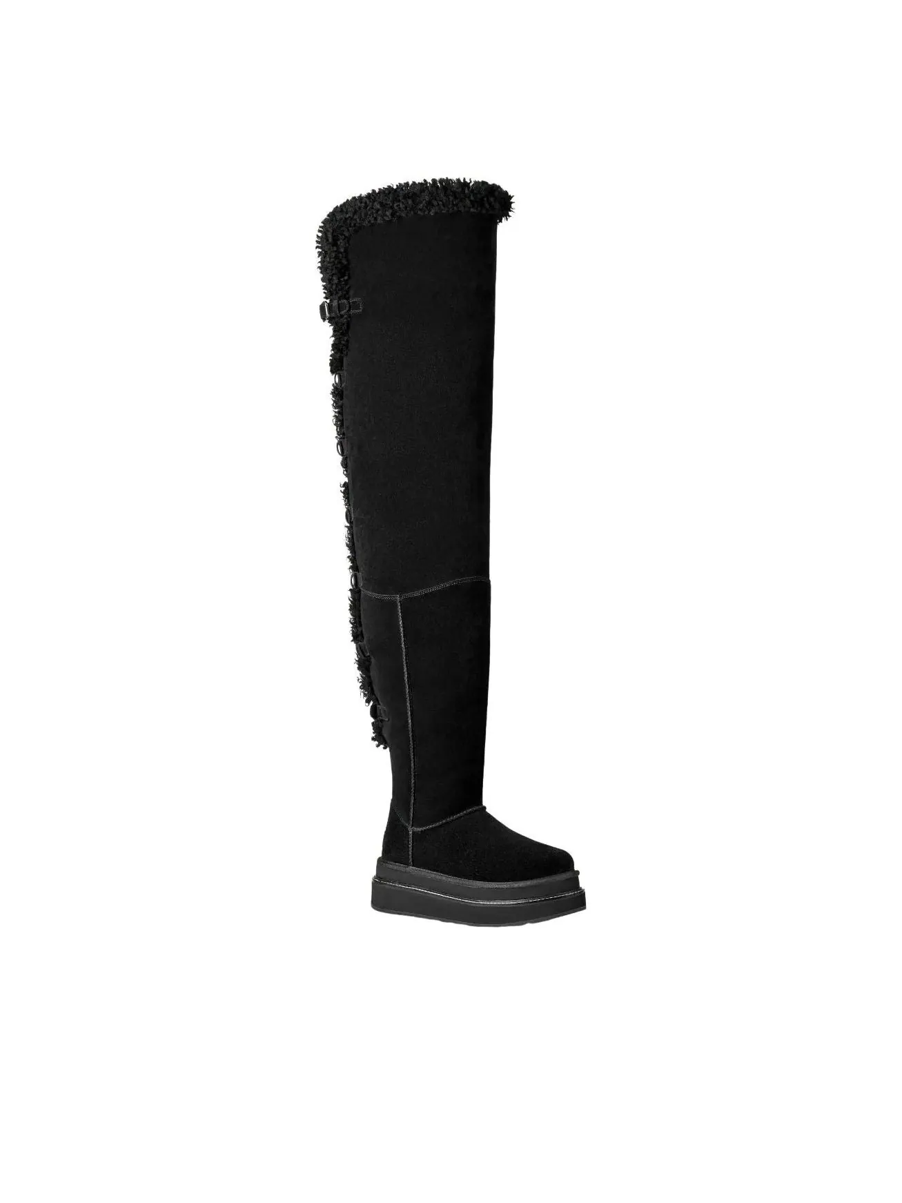 (WMNS) Сапоги UGG x sacai до бедра — изображение 2 из 5, черный