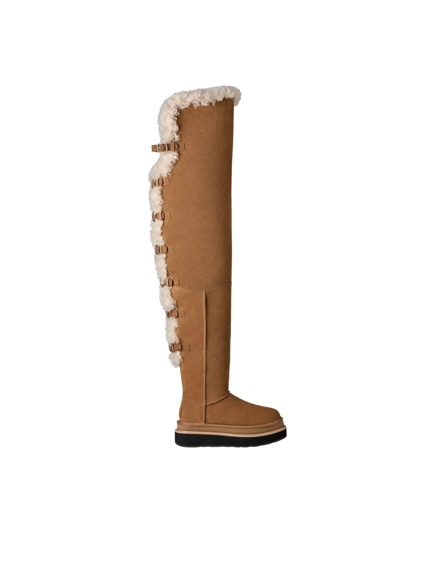 (WMNS) Сапоги UGG x Sacai до бедра — изображение 6 из 6, орех