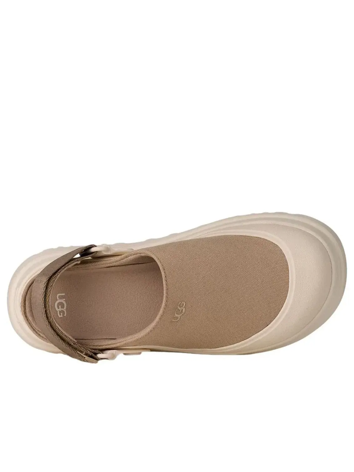 Сандалии-сабо UGG GoldenGlow из парусины — изображение 4 из 4, бежевый