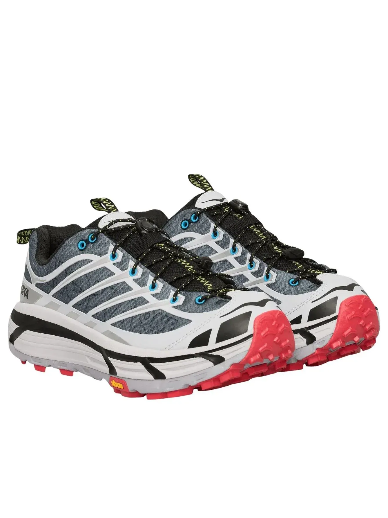 Кроссовки Hoka One One Mafate Three2 'Wordmark Ash Grey' — изображение 2 из 5, серый