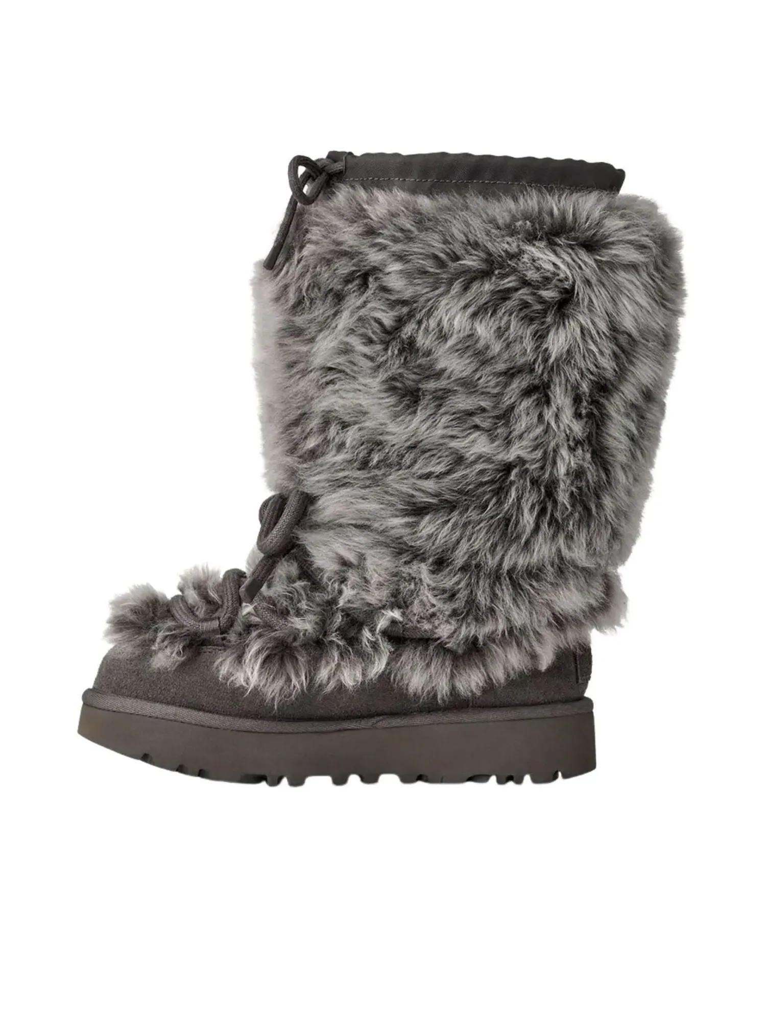 (WMNS) Классические высокие сапоги UGG Chalet — изображение 1 из 6, темно-серый