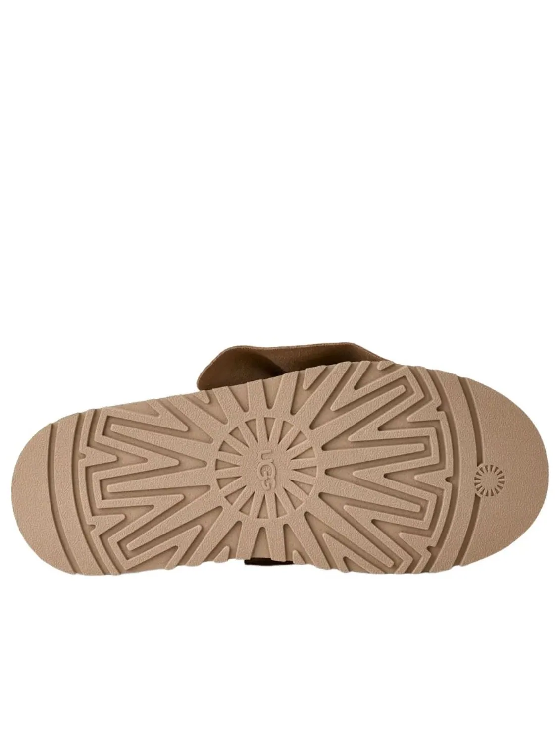 (WMNS) UGG Платформенные тапочки-слипоны с бантом — изображение 5 из 5, бежевый