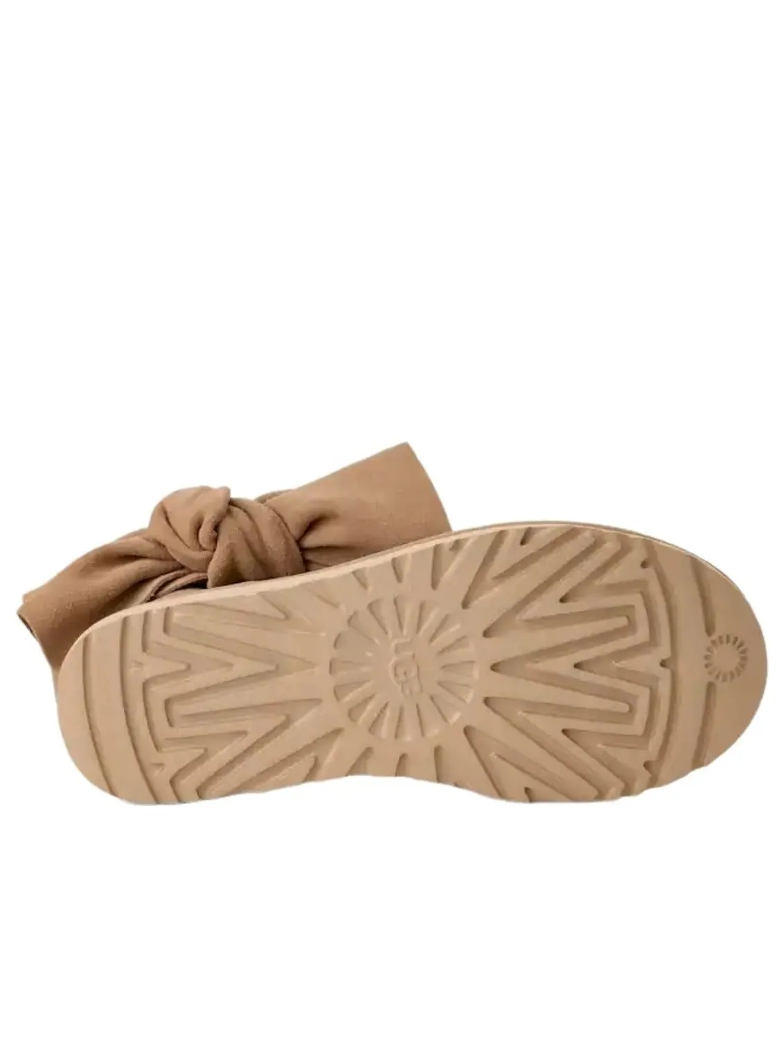 (WMNS) Классические мини-сапожки UGG с бантом — изображение 5 из 5, бежевый