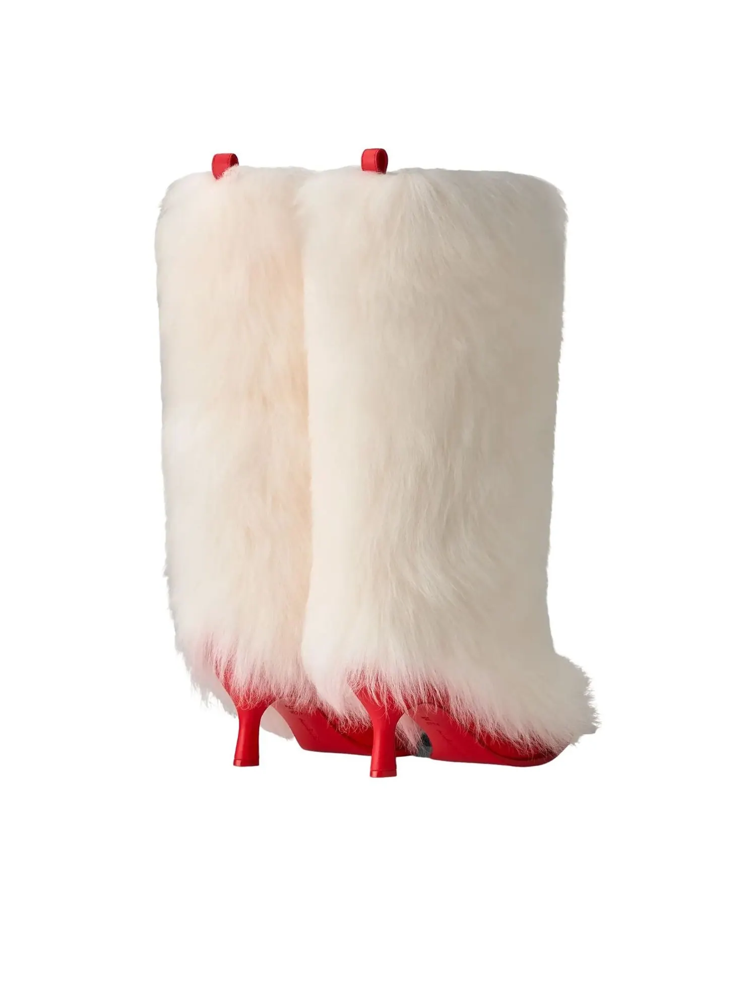 (WMNS) UGG x AMBUSH Heel 'White Red' — изображение 3 из 6, белый/красный