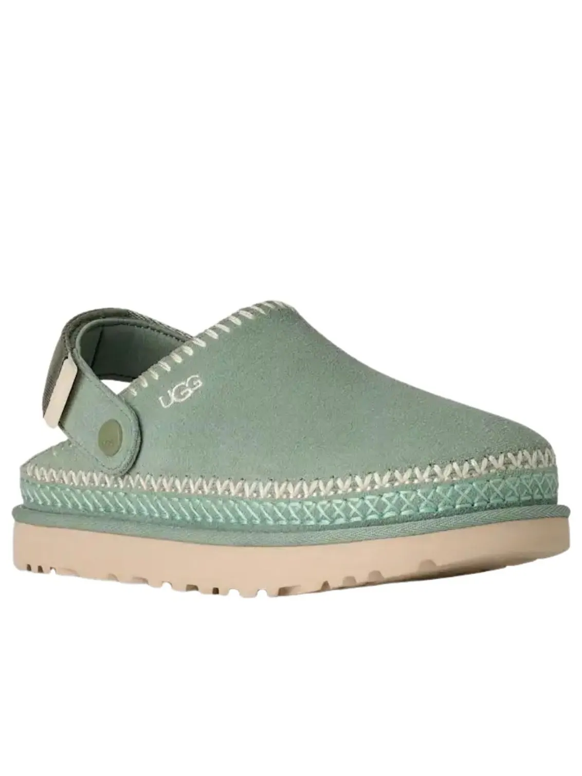 (WMNS) Сабо UGG Goldenstar Meadow Accent 'Artichoke' — изображение 2 из 5, артишок