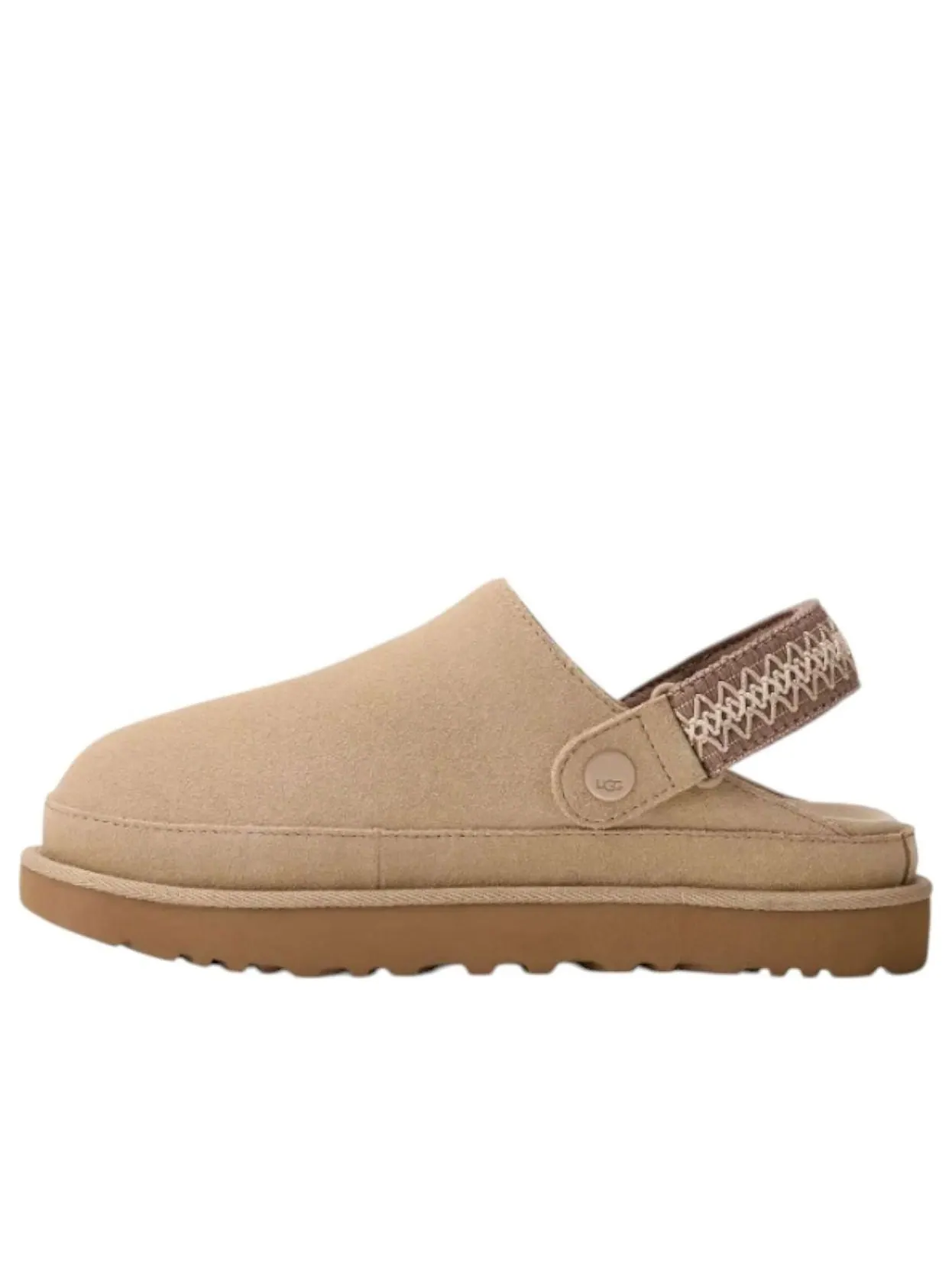 (WMNS) Сабо UGG Goldenstar UGGbraid 'Mustard Seed' — изображение 1 из 5, горчичный