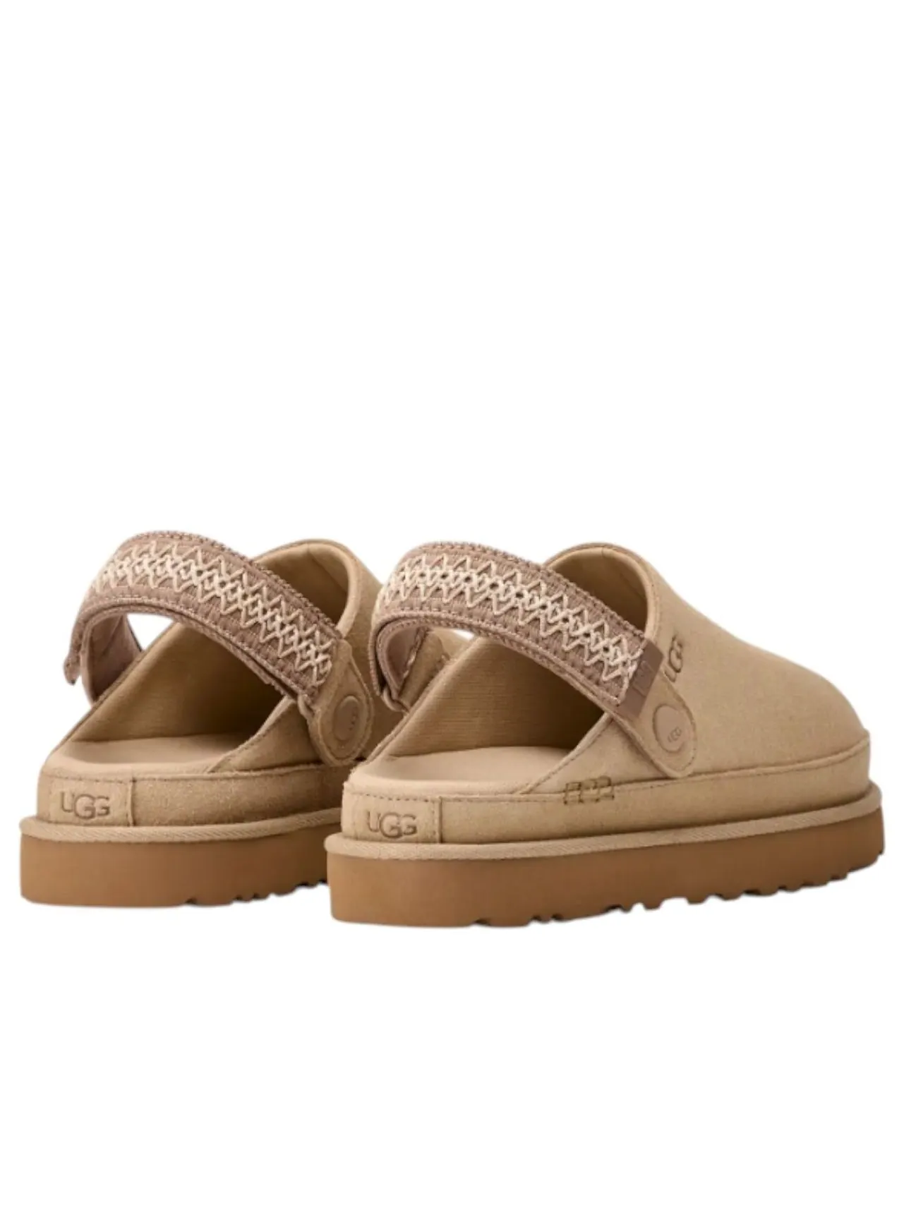 (WMNS) Сабо UGG Goldenstar UGGbraid 'Mustard Seed' — изображение 3 из 5, горчичный