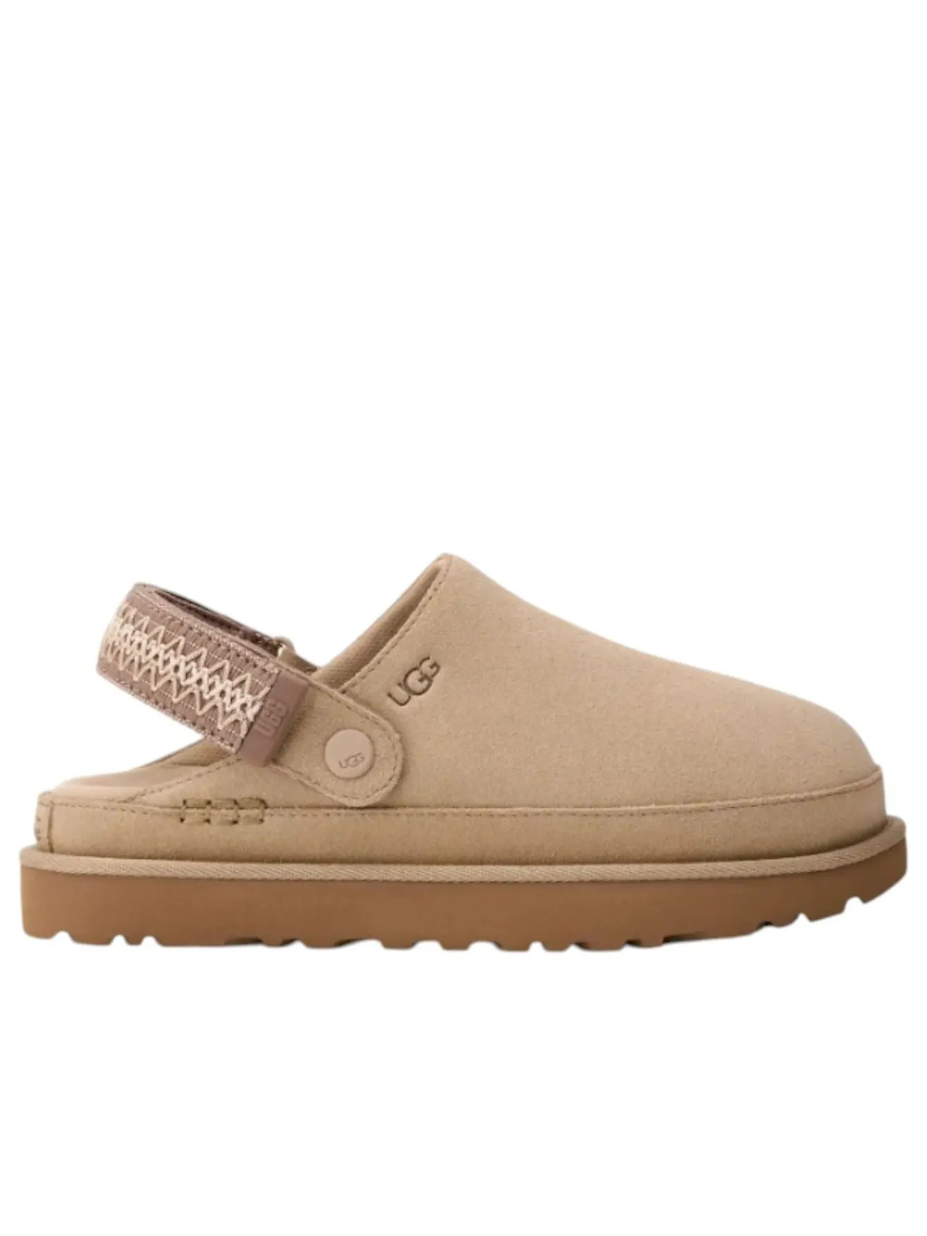 (WMNS) Сабо UGG Goldenstar UGGbraid 'Mustard Seed' — изображение 5 из 5, горчичный