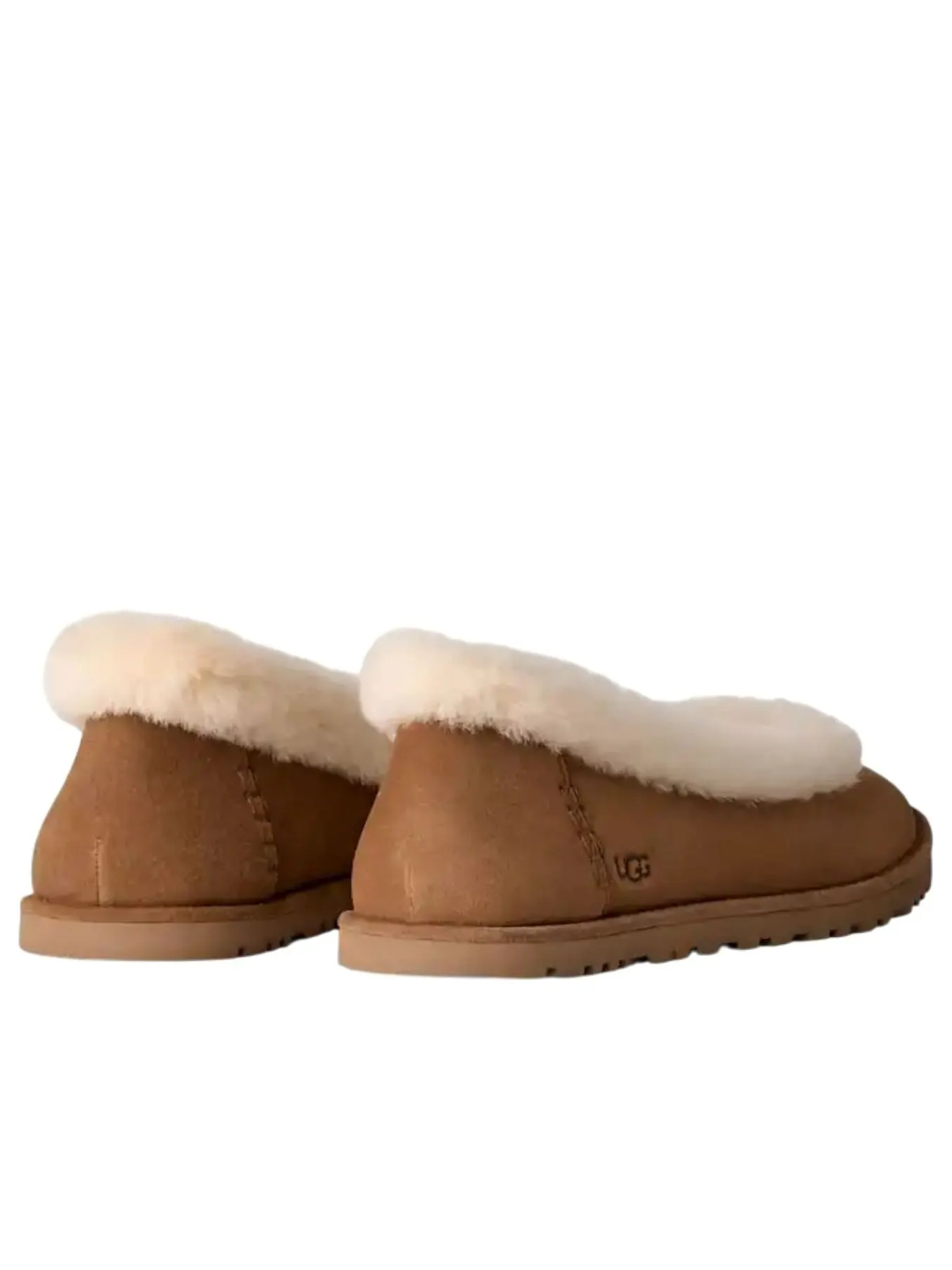 (WMNS) Балетки UGG Zora 'Каштановый' — изображение 3 из 5, коричневый