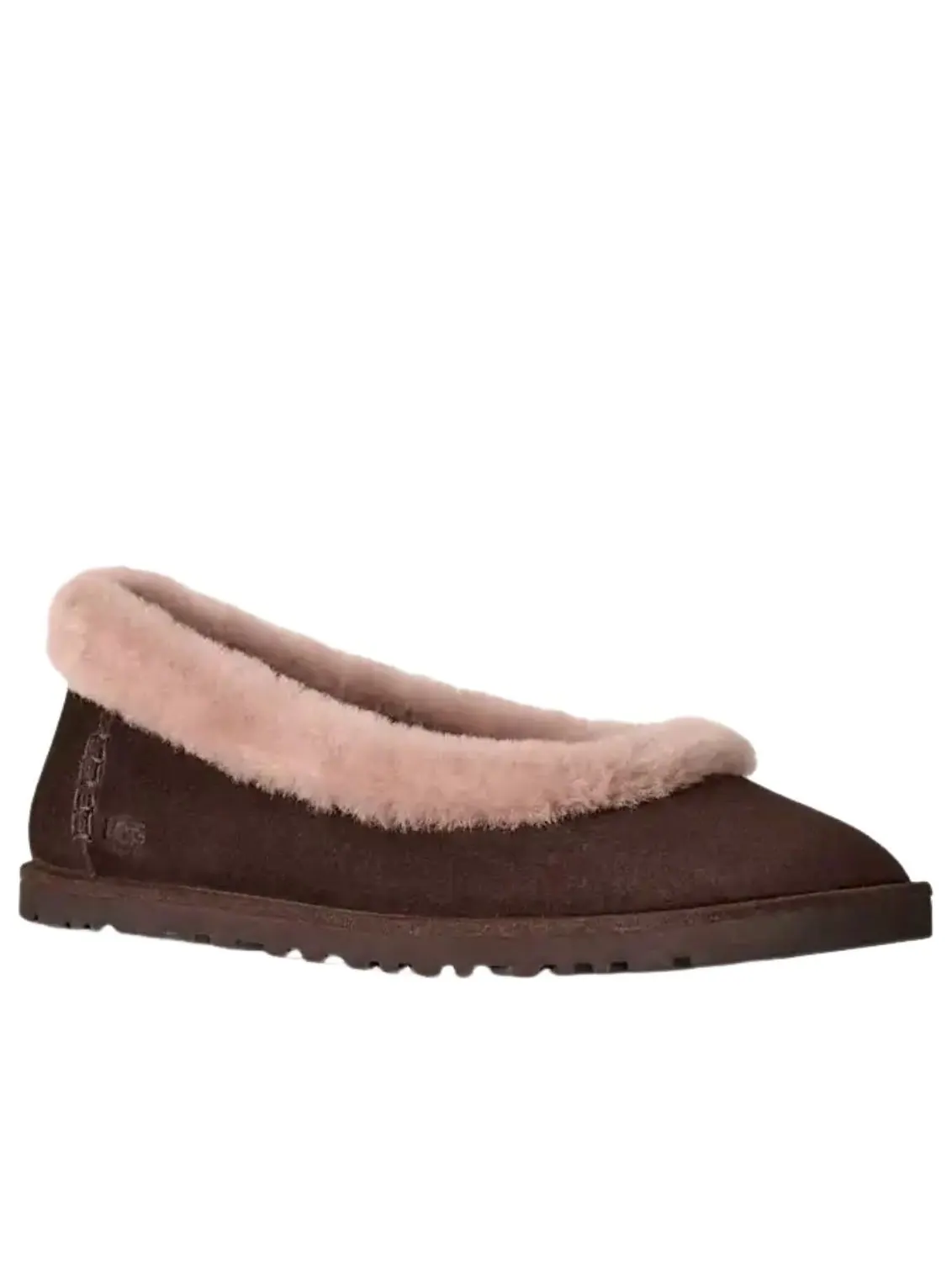 (WMNS) Балетки UGG Zora 'Dusted Cocoa' — изображение 2 из 5, коричневый