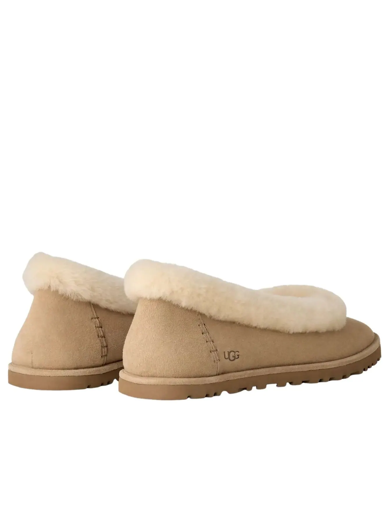 (WMNS) Балетки UGG Zora 'Sand' — изображение 3 из 6, бежевый