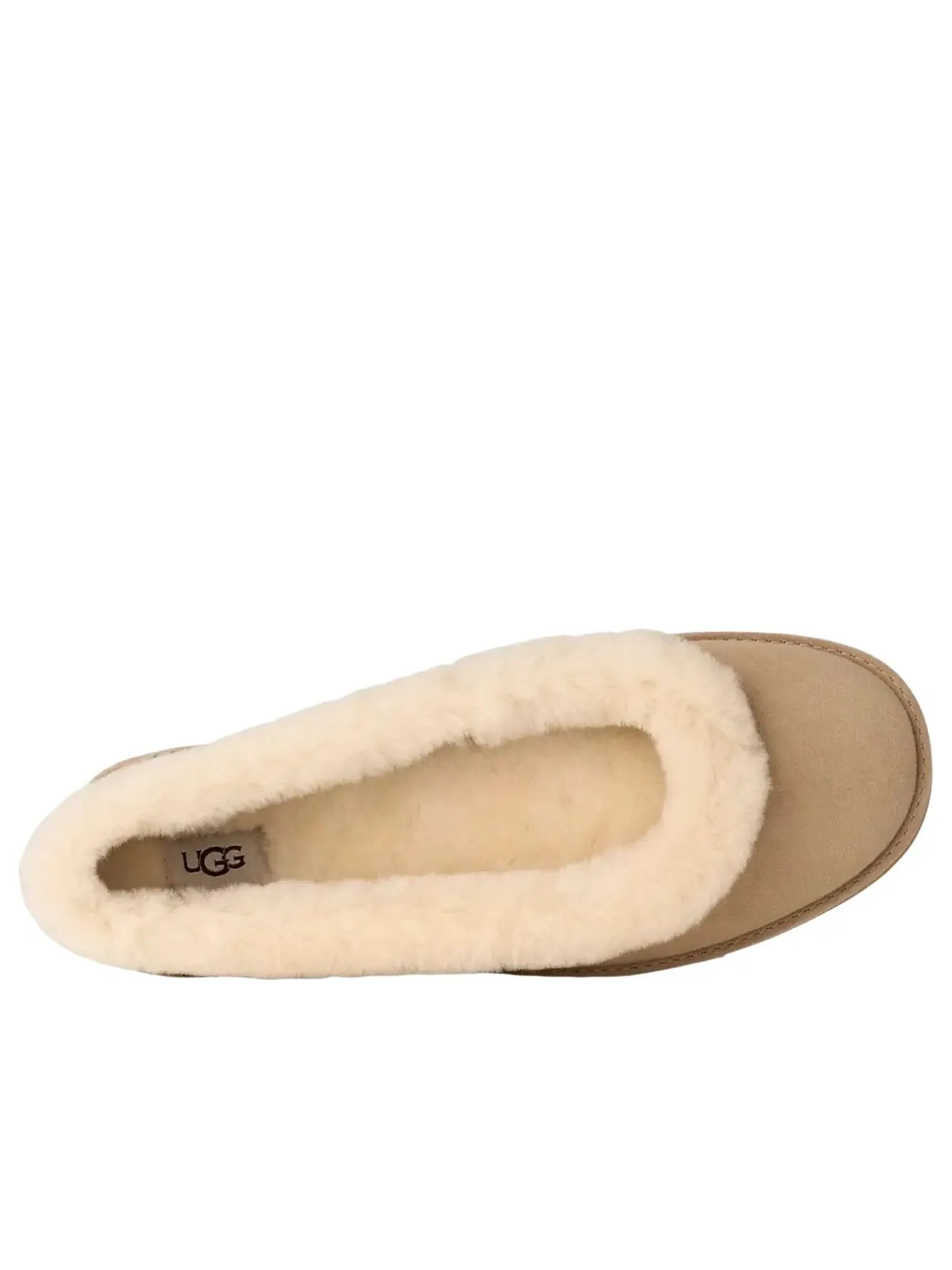 (WMNS) Балетки UGG Zora 'Sand' — изображение 4 из 6, бежевый