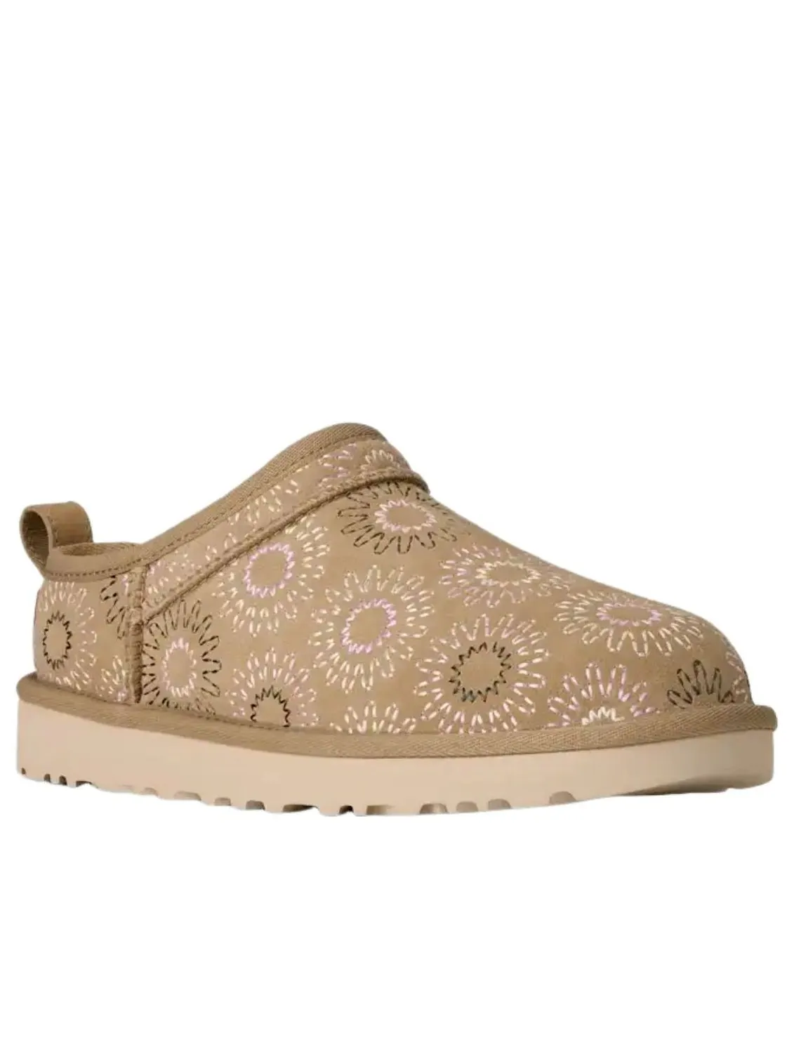 (WMNS) Классические ботинки UGG с микростежкой Sun Stitch, цвет «Горчичное зерно» — изображение 2 из 5