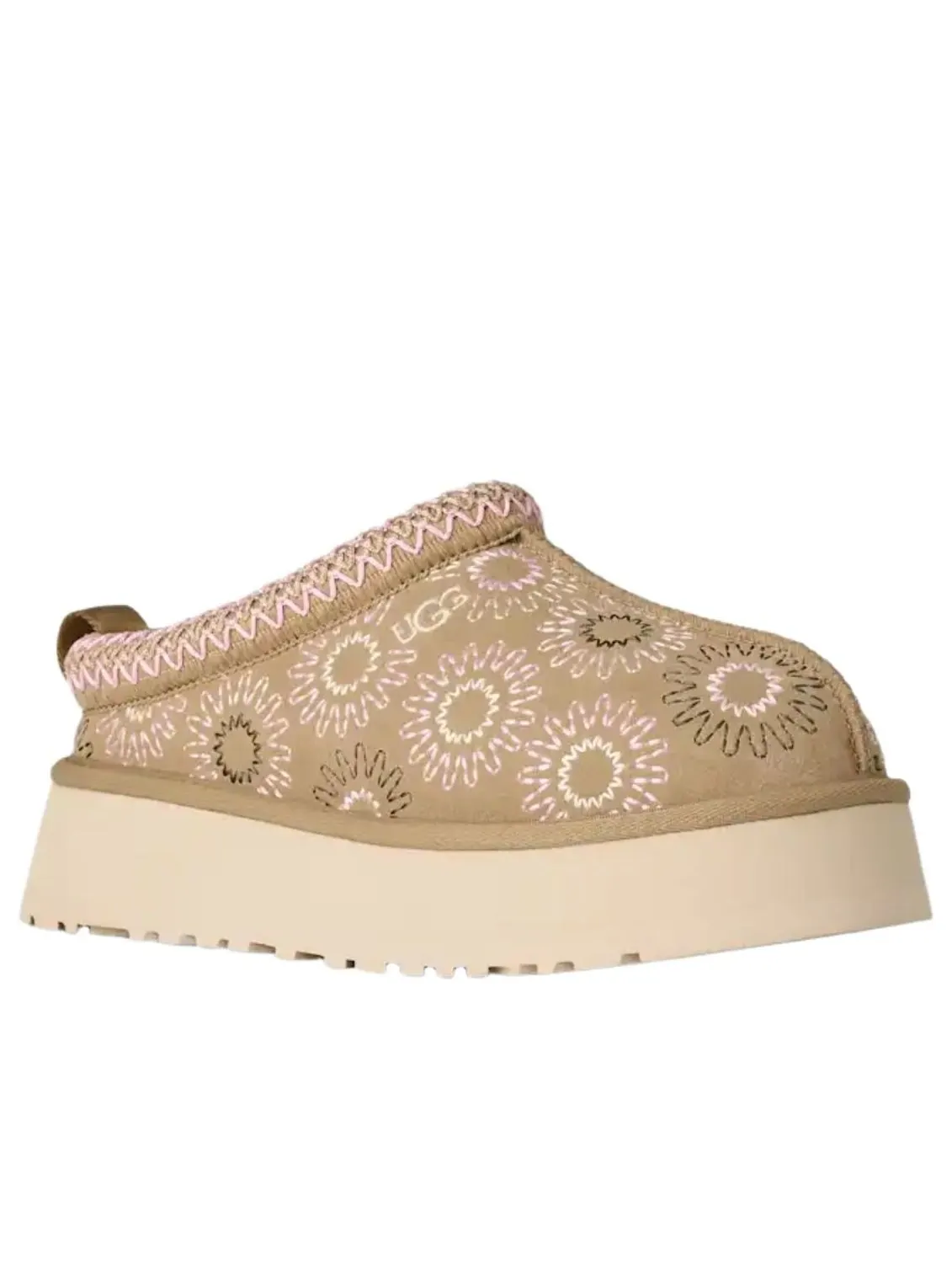 (WMNS) UGG Tazz Sun Stitch 'Mustard Seed' — изображение 2 из 5, горчичный