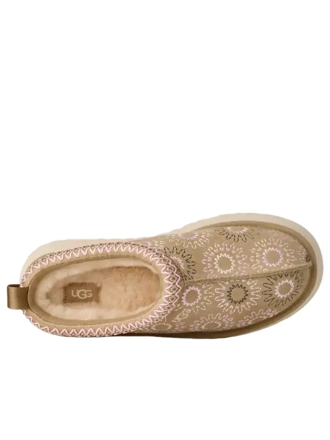 (WMNS) UGG Tazz Sun Stitch 'Mustard Seed' — изображение 4 из 5, горчичный
