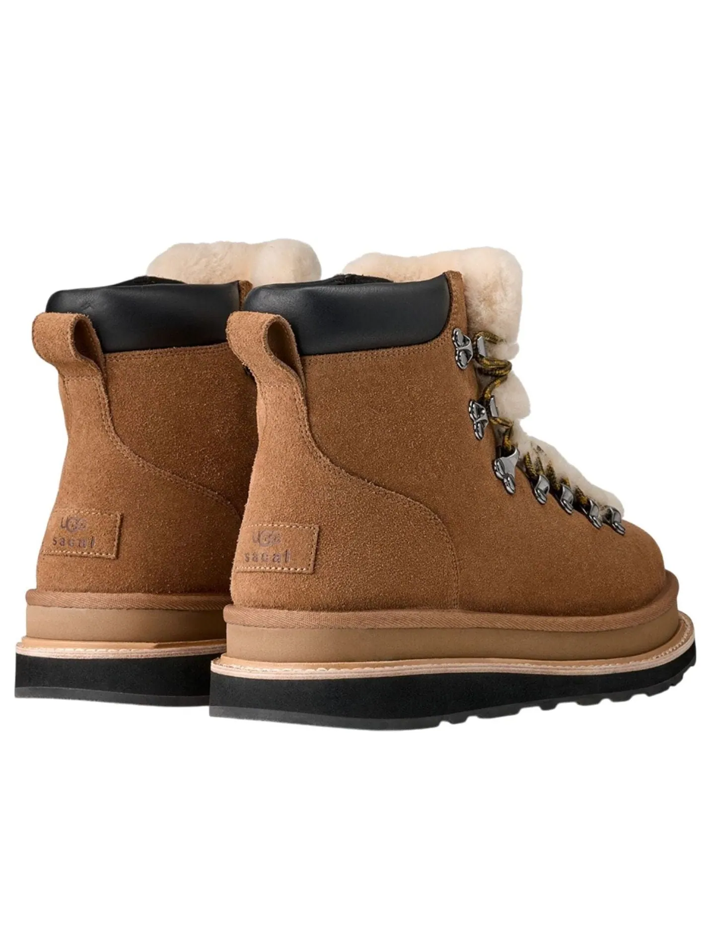 UGG x sacai Hiker-Snow Boots 'Chestnut Brown' — изображение 3 из 5, коричневый