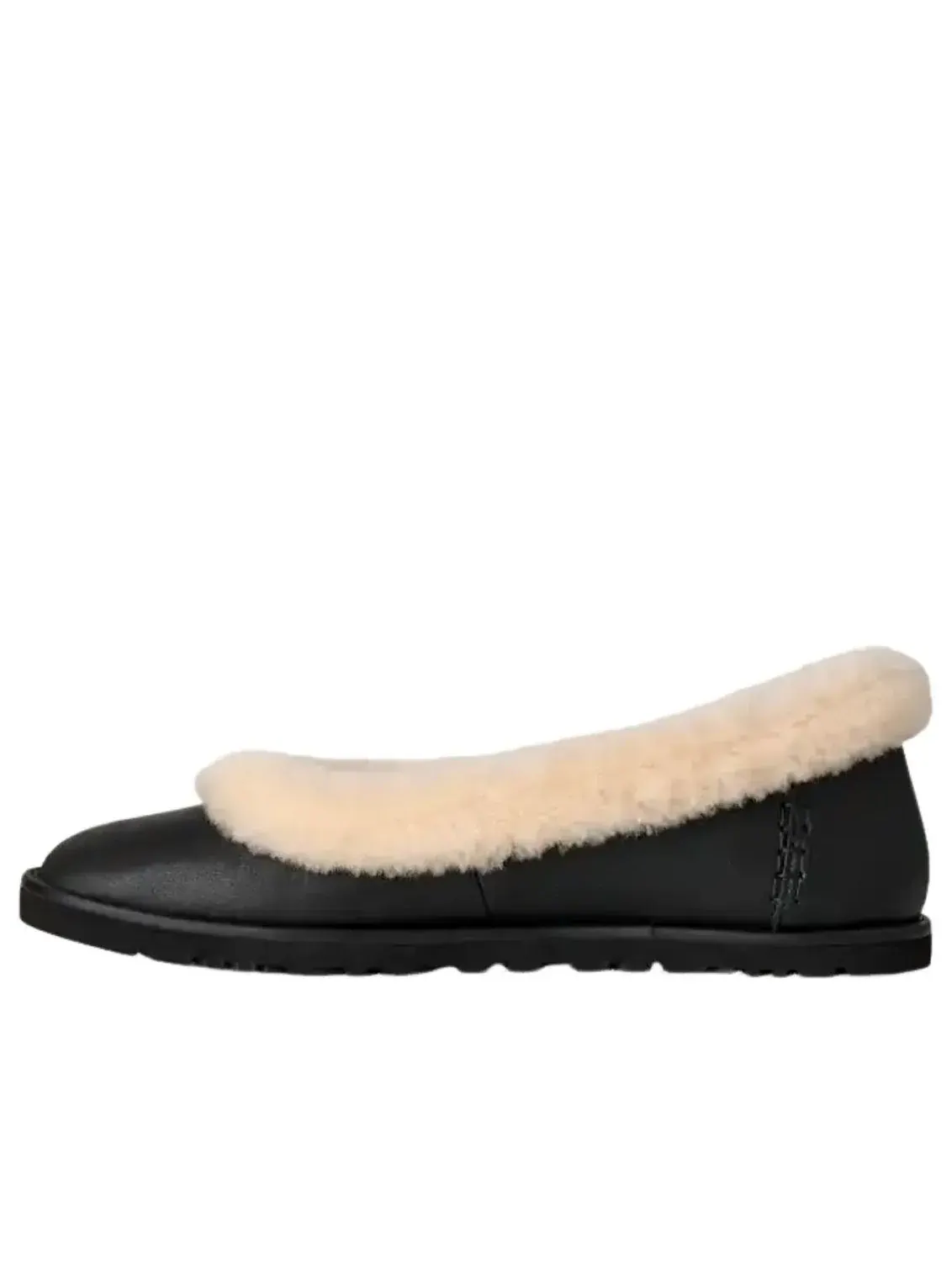 (WMNS) Кожаные балетки UGG Zora — изображение 1 из 5, черный