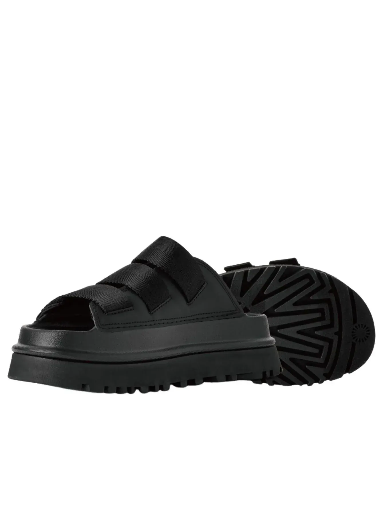 Слайды (WMNS) UGG Goldengaze Slide 'Black' — изображение 2 из 5, черный