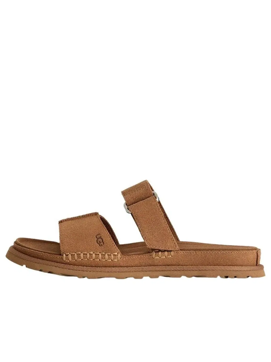 Сандалии-шлепанцы UGG GoldenGaze — изображение 1 из 4, коричневый