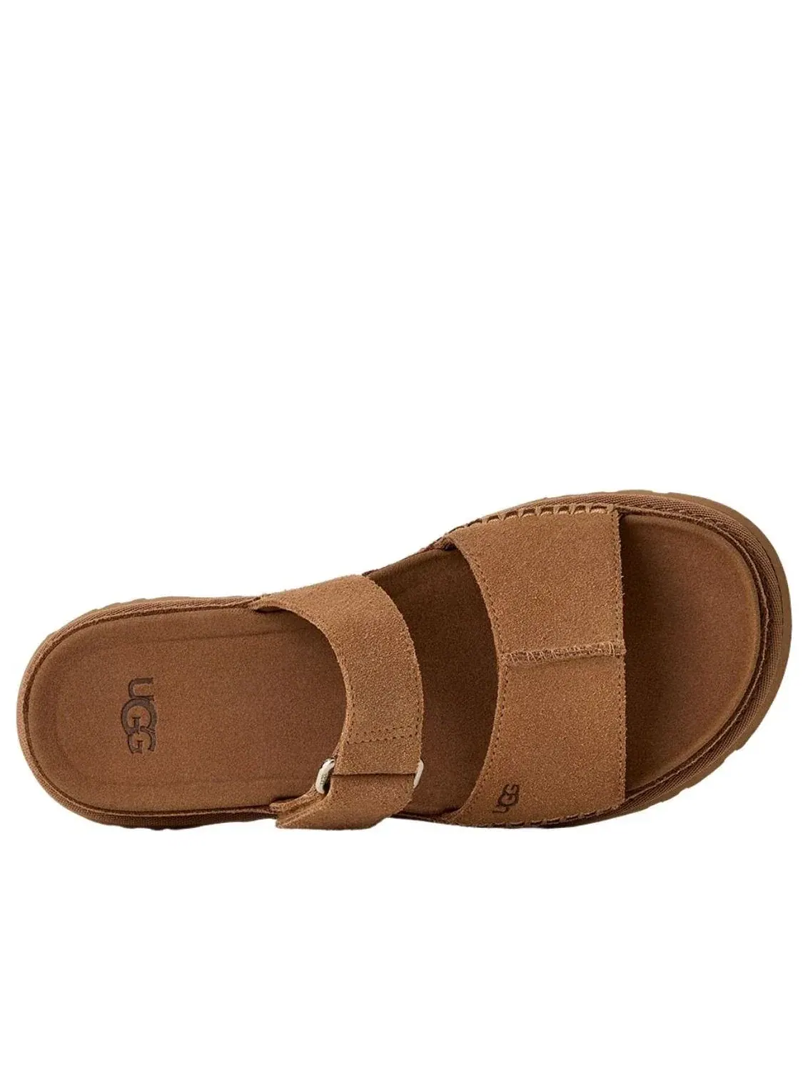 Сандалии-шлепанцы UGG GoldenGaze — изображение 4 из 4, коричневый