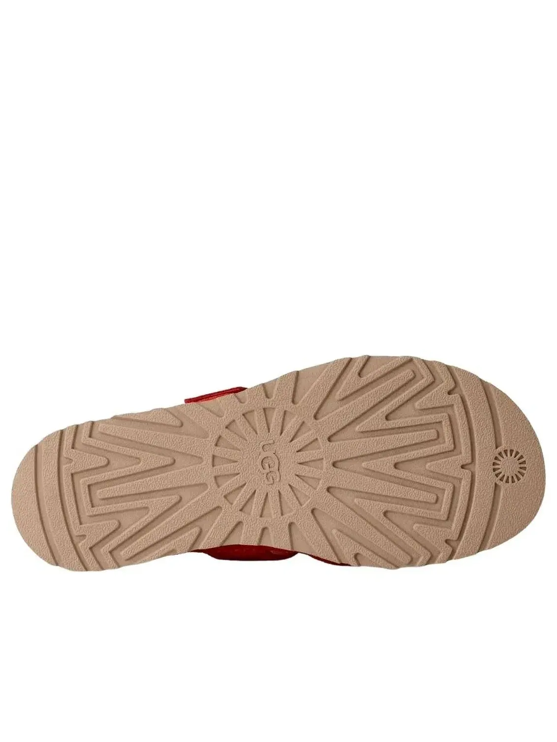 Женские сандалии без застежки с открытым носком UGG Goldengaze — изображение 5 из 5, красный