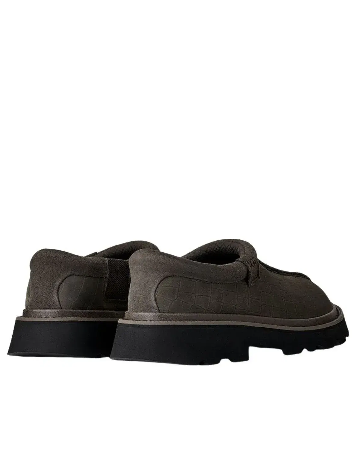 Тапочки UGG Tasman Lug Embossed 'Dense Smoke' 1178691-DNSS — изображение 3 из 5, коричневый