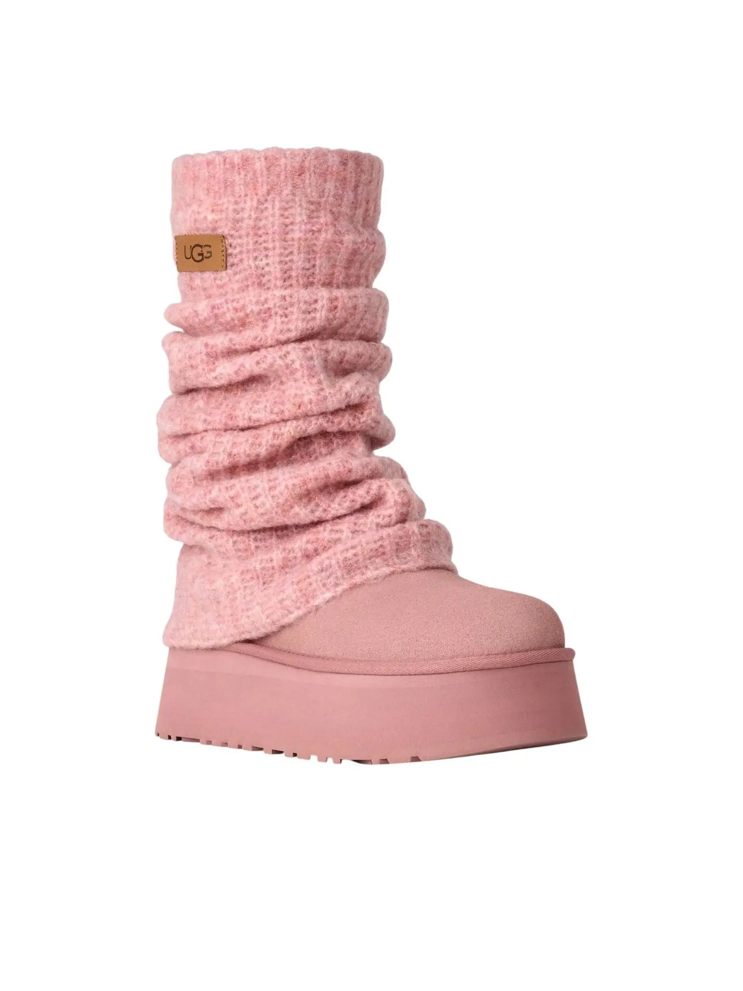 (WMNS) Классические мини-сапожки-гетры UGG «Розовый рассвет» — изображение 2 из 6