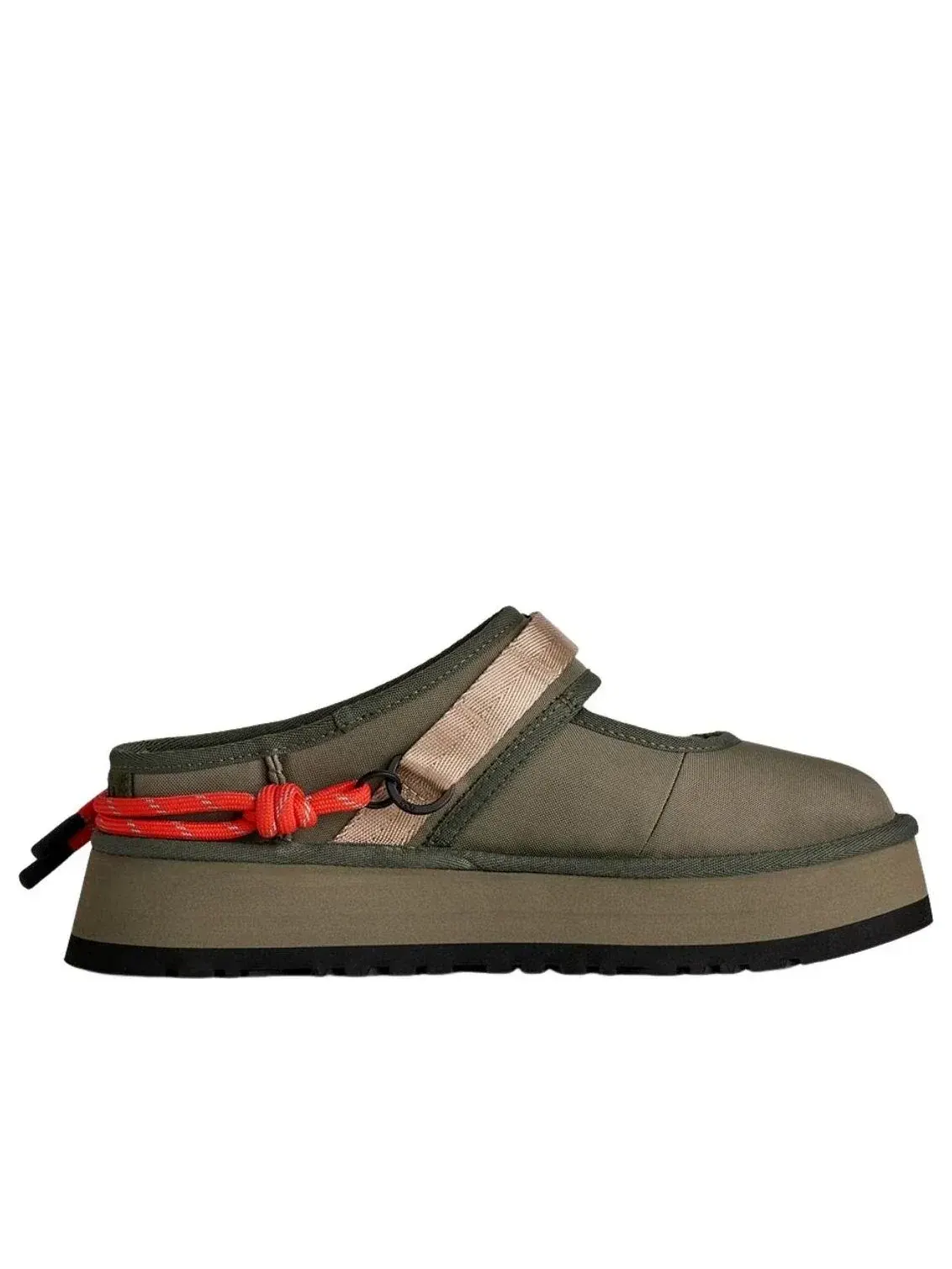 Сабо UGG Bea Mary Jane Wildwood Mules 'Burnt Olive' 1180111-BTOL — изображение 2 из 4, оливковый зеленый