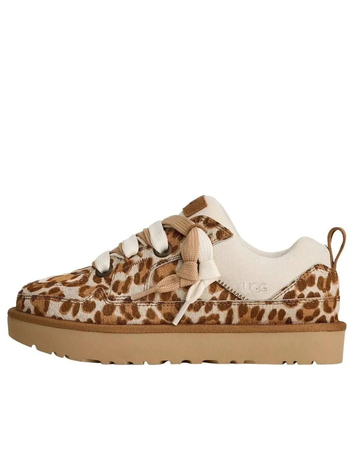(WMNS) UGG Lo Lowmel Plains Trainer 'Felicity Leopard Jasmine' — изображение 1 из 5, жасмин