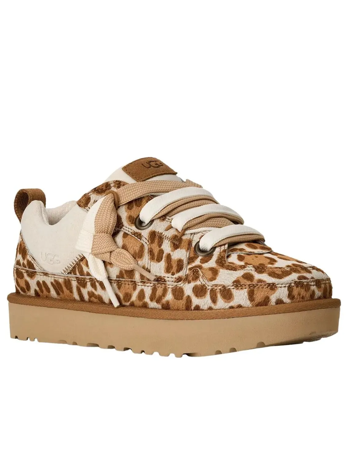 (WMNS) UGG Lo Lowmel Plains Trainer 'Felicity Leopard Jasmine' — изображение 2 из 5, жасмин