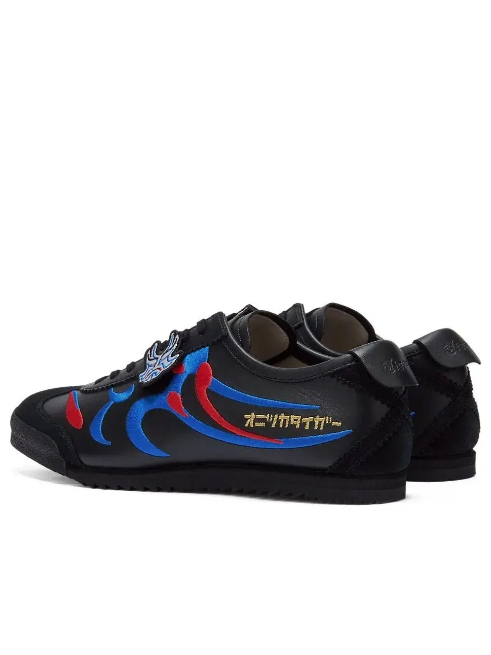 Мужские кроссовки с кожаным верхом Mexico 66 Deluxe Onitsuka Tiger — изображение 2 из 7, черный